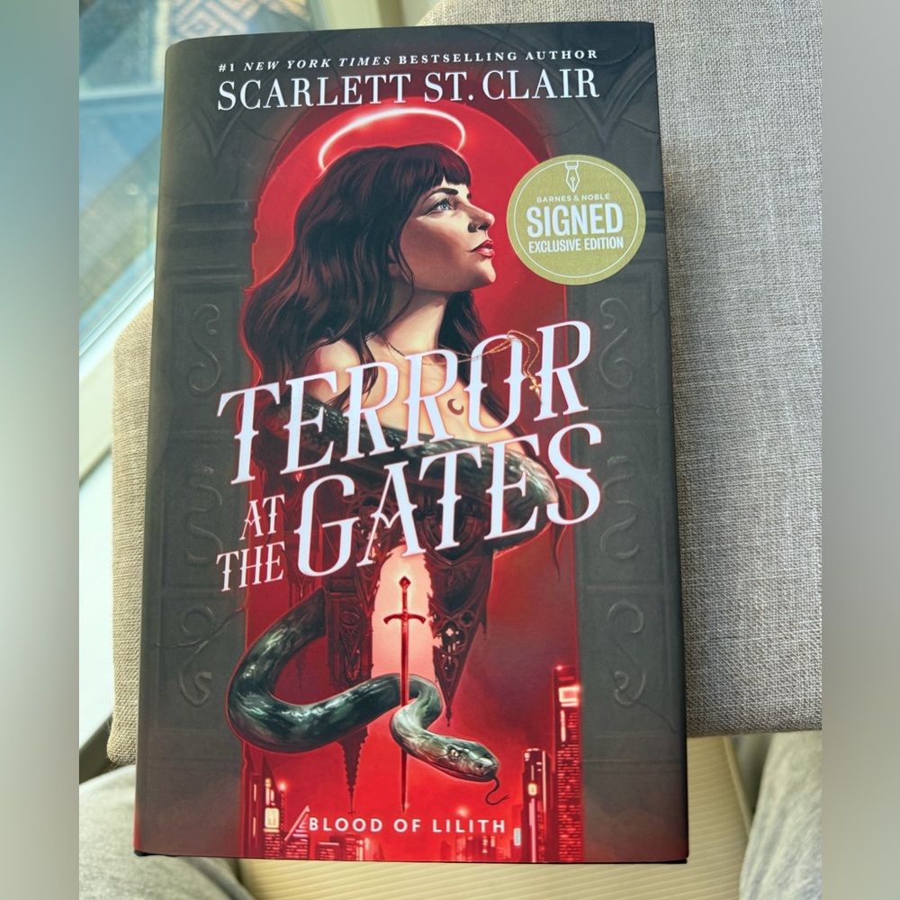 Barnes & Noble Signed Edition of Terror at the Gates by Scarlett St. Clair